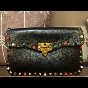 Valentino looking purse, never used, real leather